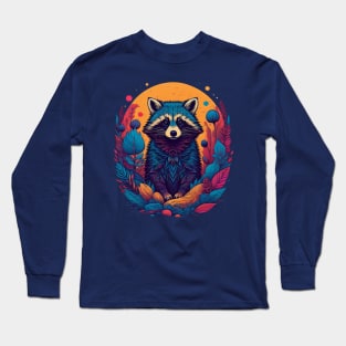 Raccoon Vibes Long Sleeve T-Shirt